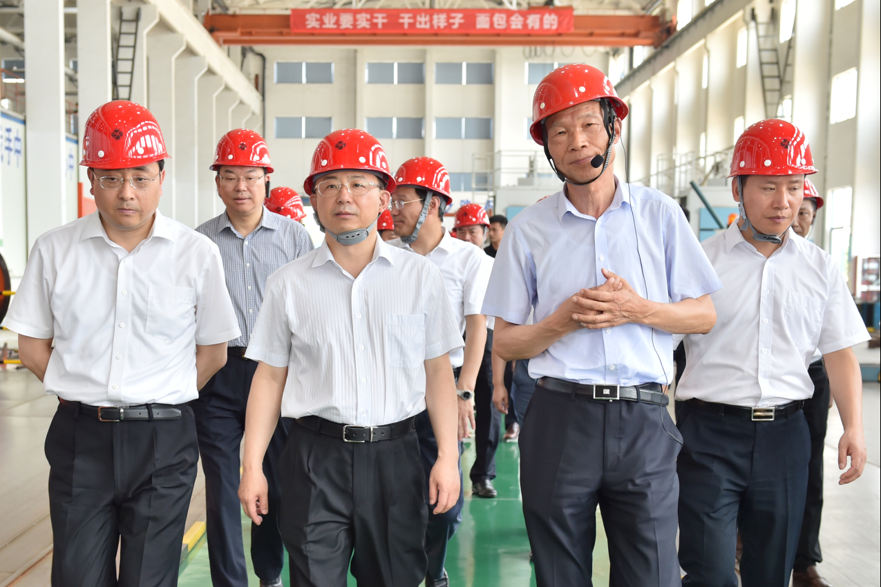 吳政隆省長鼓勵上上電纜：“精、專、特、外、創(chuàng)”戰(zhàn)略思路要繼續(xù)發(fā)揚光大